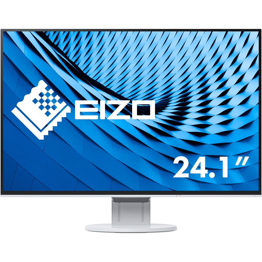 FlexScan EV2456 monitor komputerowy 61,2 cm (24.1") Full HD LED (Dioda elektroluminescencyjna) Płaski Biały, LED monitor