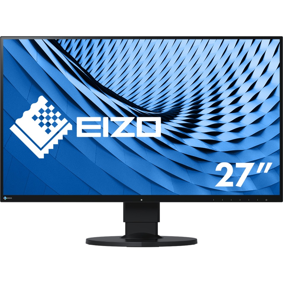 FlexScan EV2780 LED display 68,6 cm (27") Wide Quad HD LED (Dioda elektroluminescencyjna) Płaski Czarny, LED monitor
