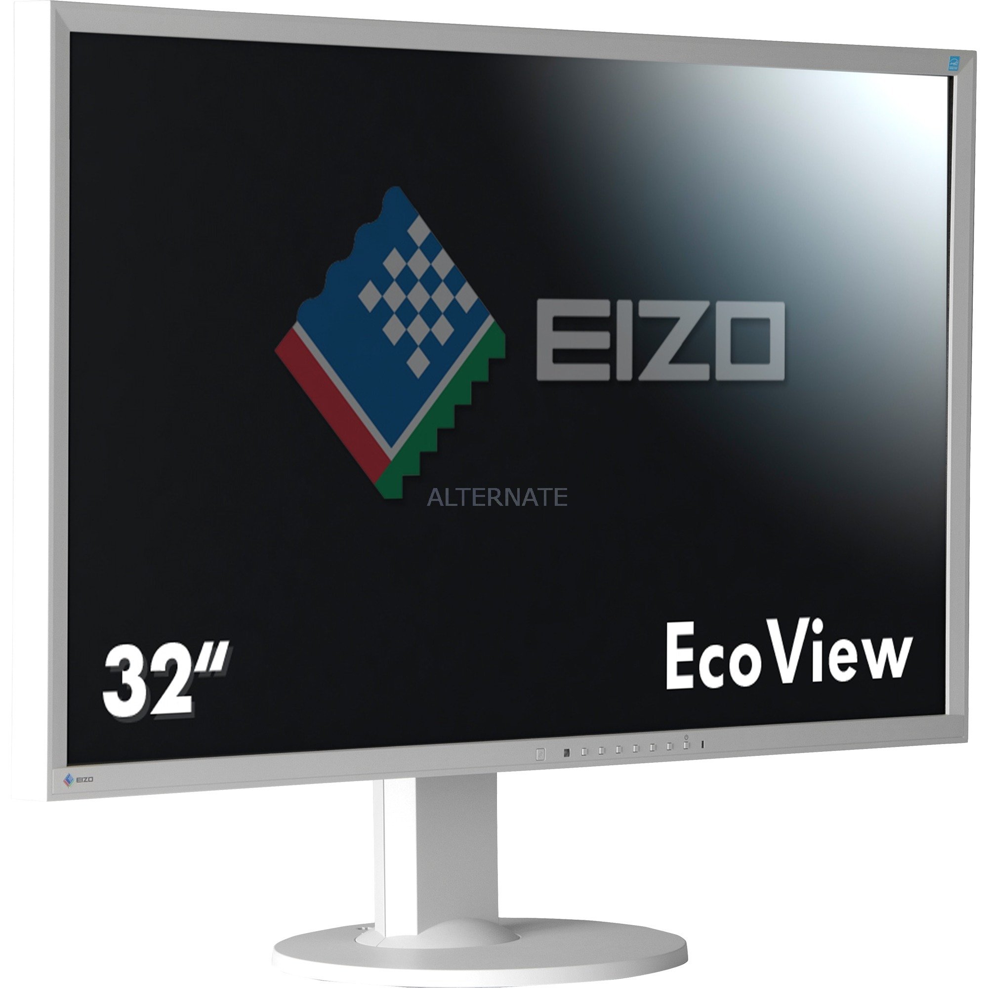 FlexScan EV3237 monitor komputerowy 80 cm (31.5") 4K Ultra HD LED (Dioda elektroluminescencyjna) Płaski Szary, LED monitor