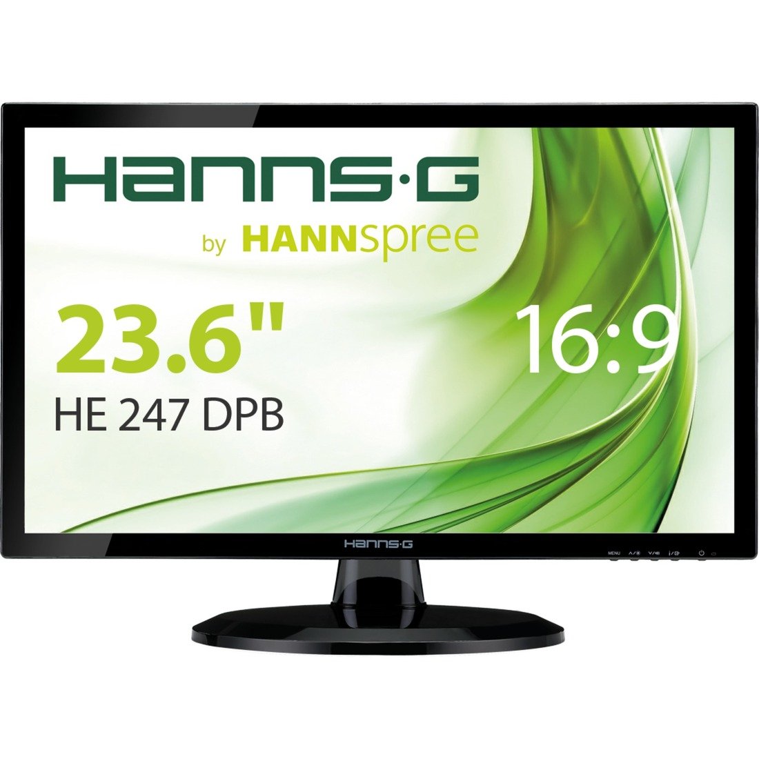 Hanns.G HE247DPB LED display 59,9 cm (23.6") Full HD Czarny, LED monitor