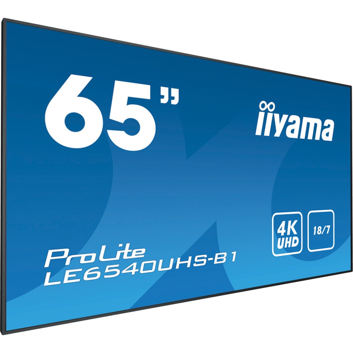 LE6540UHS-B1 wyświetlacz znaków 164,1 cm (64.6") LED (Dioda elektroluminescencyjna) 4K Ultra HD Czarny