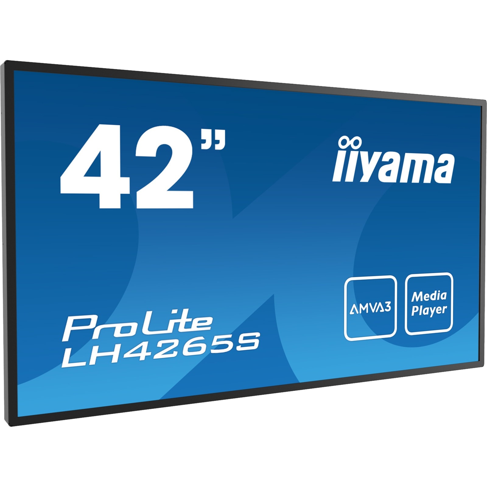 LH4265S 106,7 cm (42") LED (Dioda elektroluminescencyjna) Full HD Digital signage flat panel Czarny, Wyświetlacz