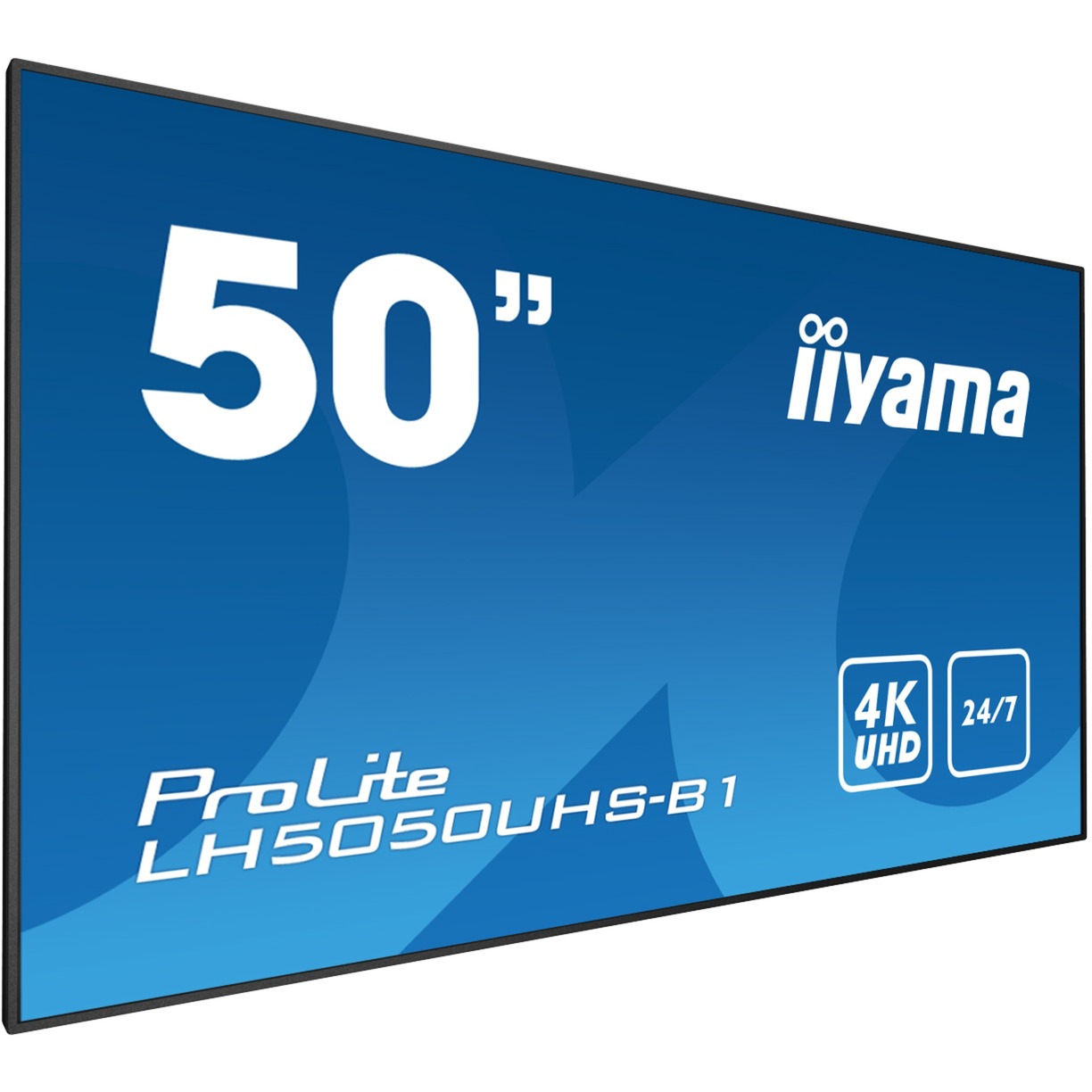 LH5050UHS-B1 wyświetlacz znaków 127 cm (50") LED (Dioda elektroluminescencyjna) 4K Ultra HD Video wall Czarny