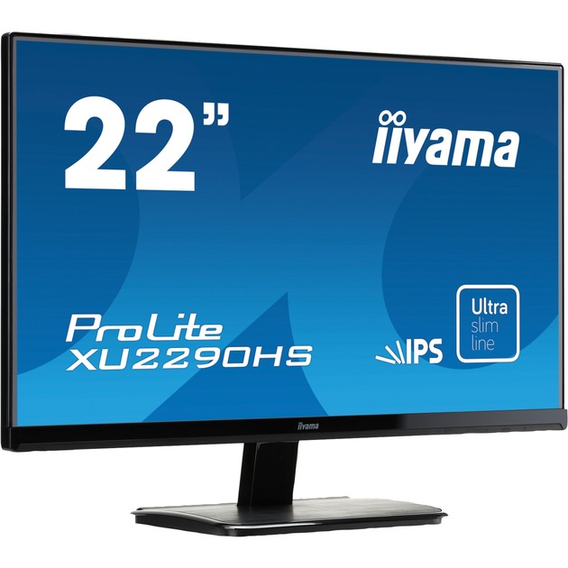 ProLite XU2290HS-B1 monitor komputerowy 54,6 cm (21.5") Full HD LED (Dioda elektroluminescencyjna) Matowy Czarny, LED monitor