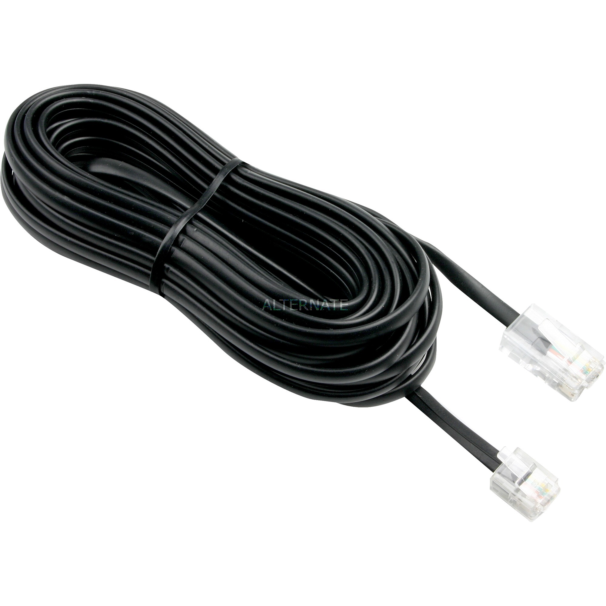 ISDN-Cable RJ45 > RJ11 1.5m Czarny kabel sieciowy
