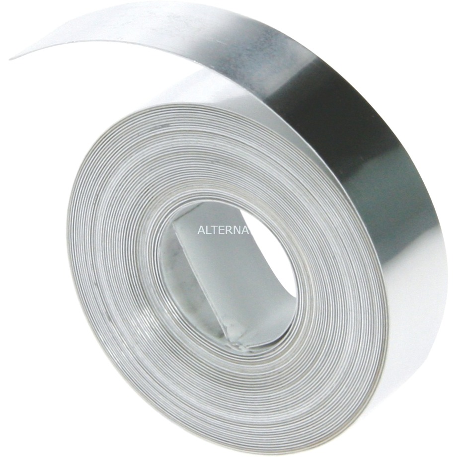 12mm Aluminum w/Adhesive Tape taśmy do etykietowania, Taśma