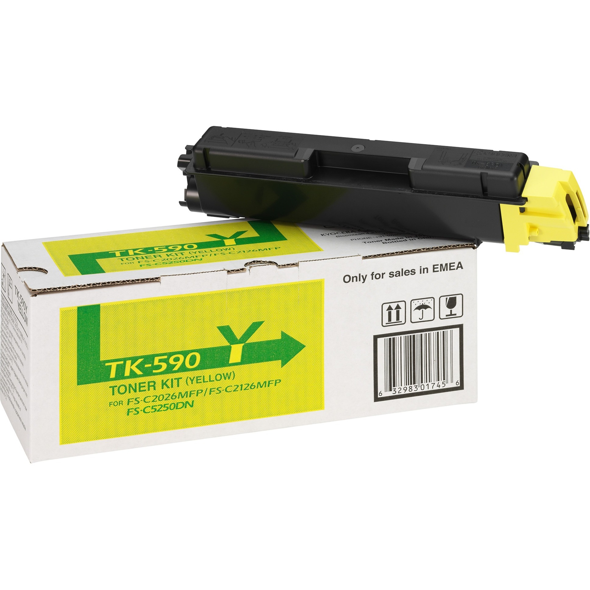 TK-590Y Wkład laserowy 5000 strony Żółty, Toner