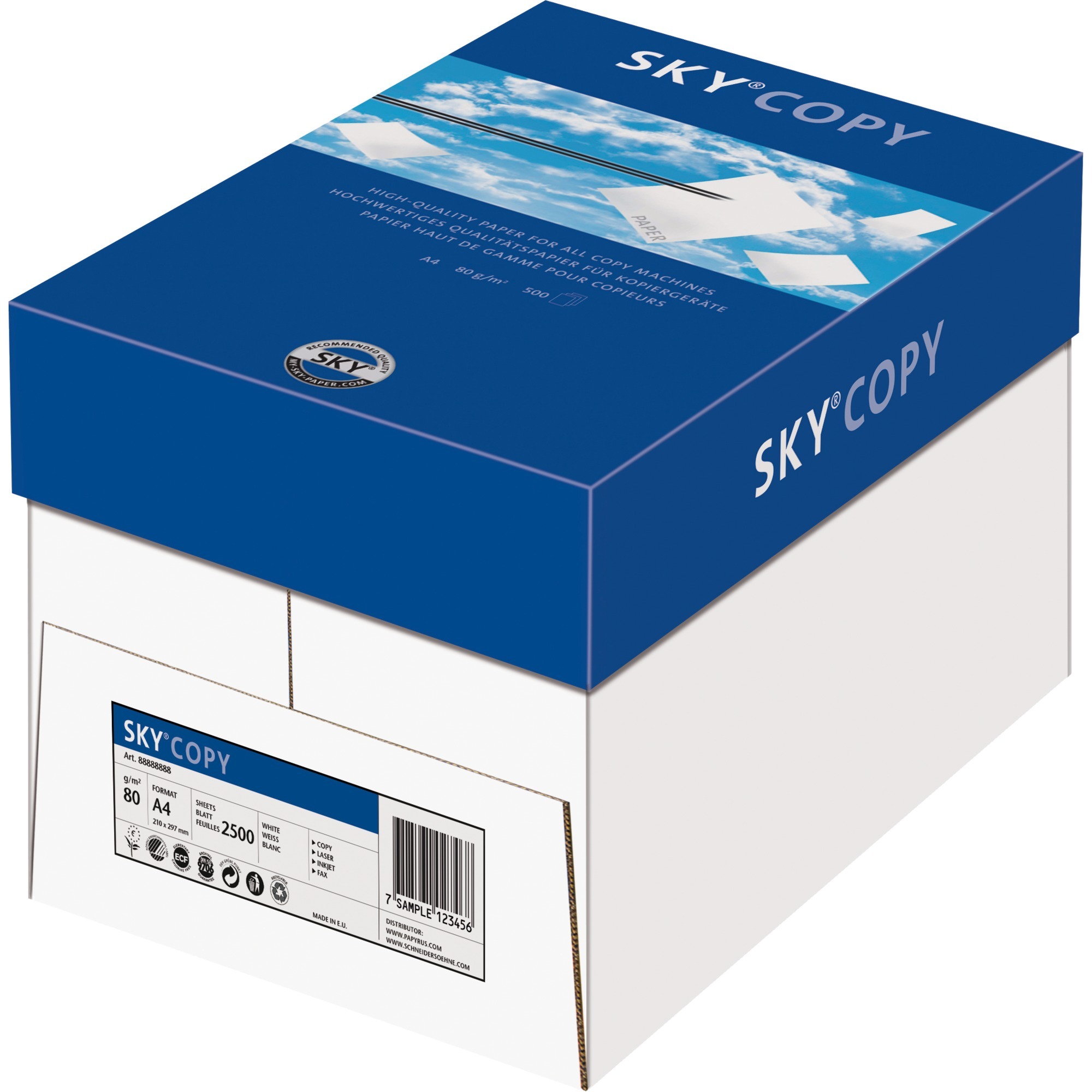 Sky Copy papier do drukarek atramentowych A4 (210x297 mm) Niebieski