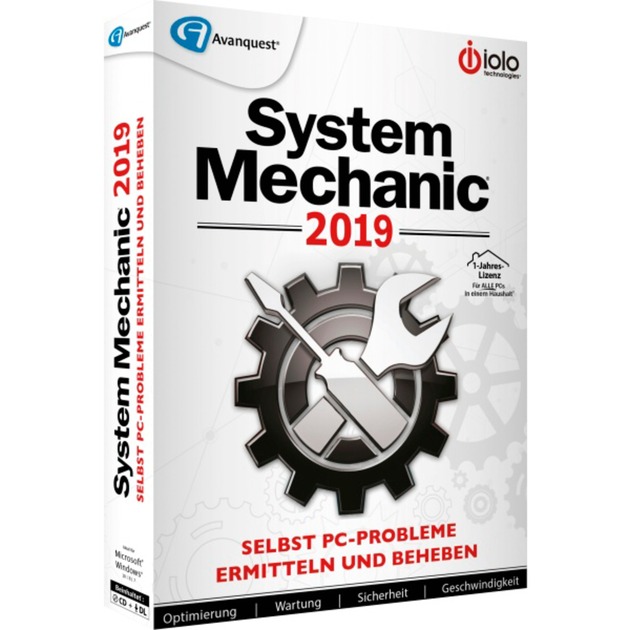 System Mechanic 2019, Oprogramowanie