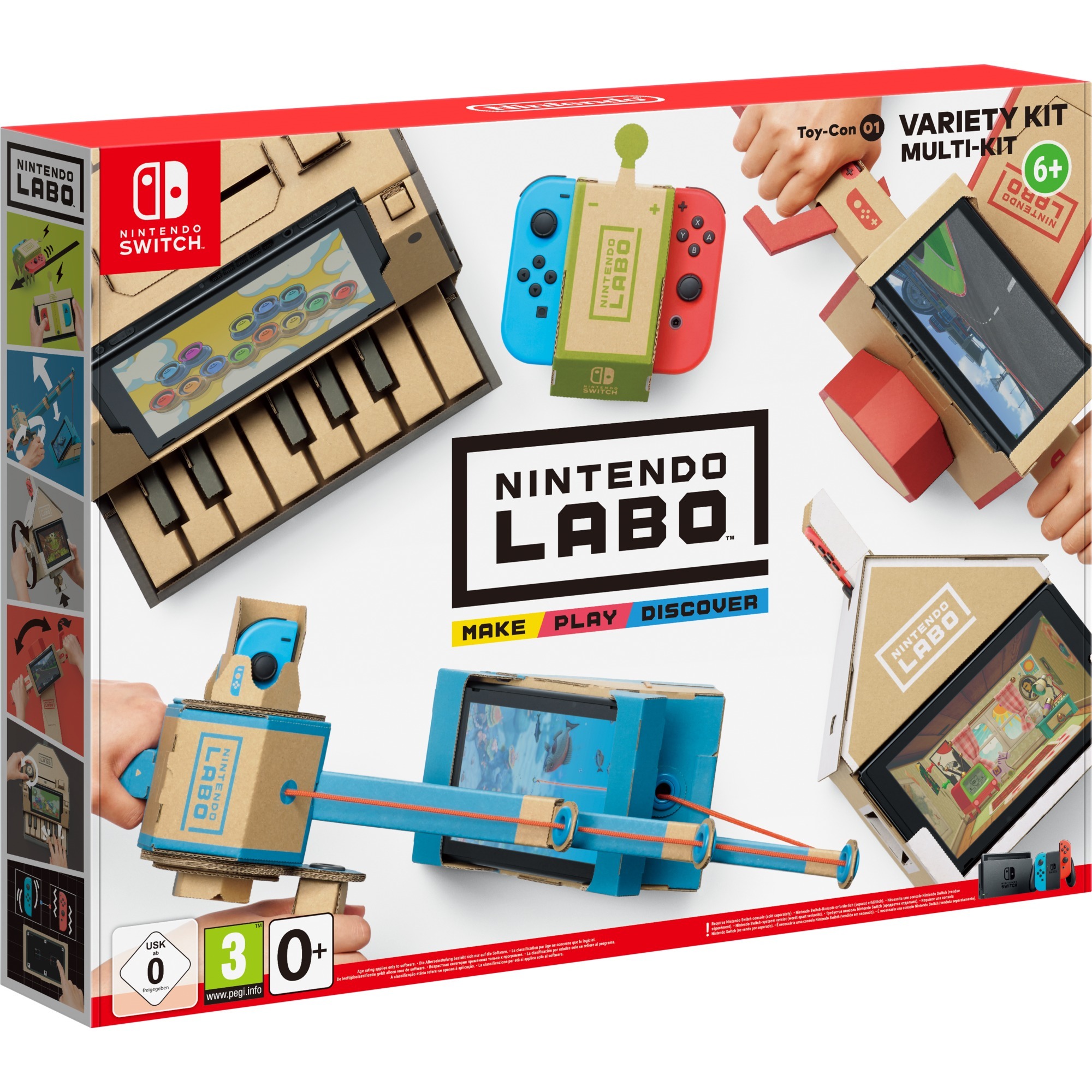 Labo Toy-Con 01: Variety Kit, Switch Zestaw, Gra